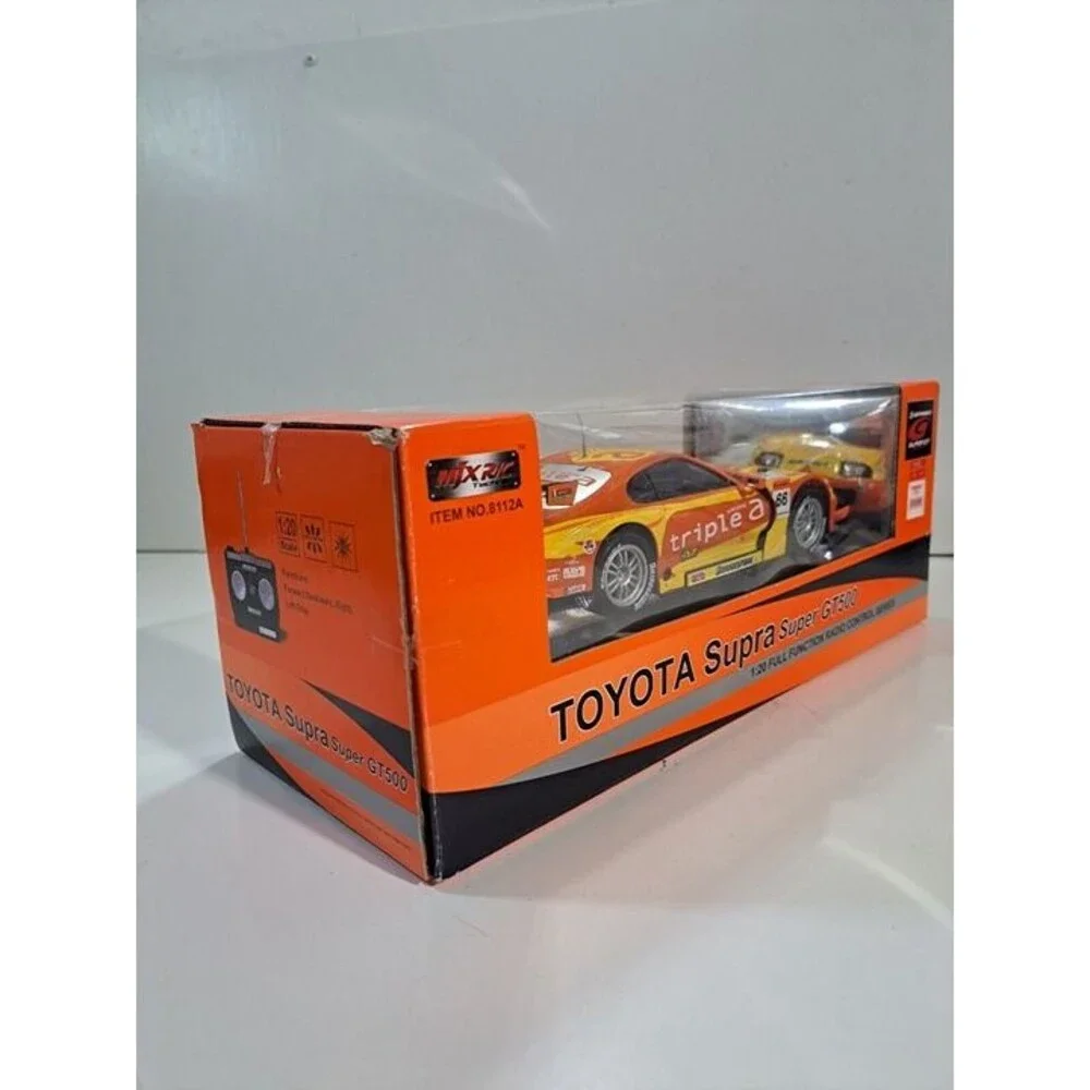 NIB MJX R/C 8112A Radio Control 1:20 Autobach Super GT500 Toyota Supra Race Car